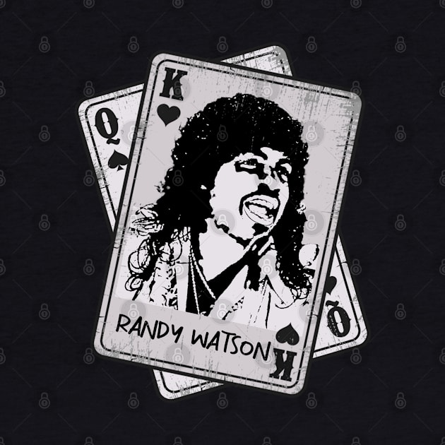 Retro Randy Watson 80s Card Style by Slepet Anis